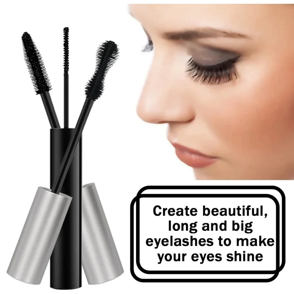 3 Different Classic Everyday Mascaras, Volume and Length‎ Long & Big - Black